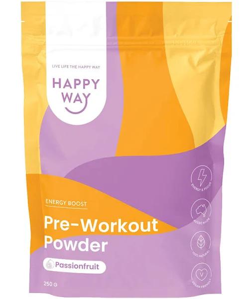 Pre Workout by Happy Way 300g / Passionfruit