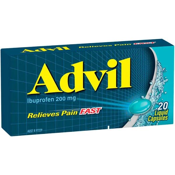 Advil 20 Liquid Capsules