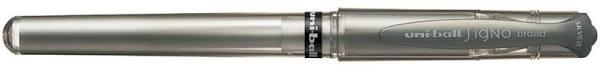 Uni-Ball UM153 Signo Broad Gel Ink Pen 1.0mm Metallic Silver