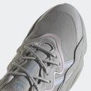 adidas-OZWEEGO Shoes-Women-Grey Two / Blue Dawn / Clear Pink-10