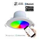 CLA LED Smart White Round Dimmable Tri-CCT RGB 9W Downlight