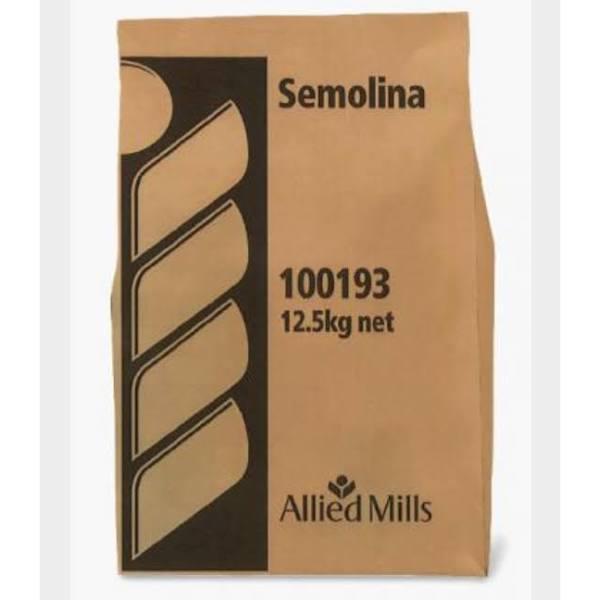 Allied Mills Flour Semolina 12.5kg