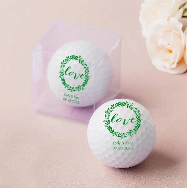 Personalised Golf Ball Wedding Favour - Wedding | More Occasions