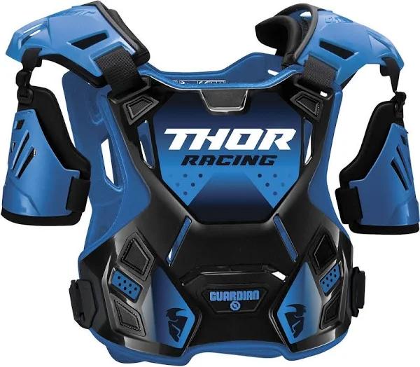 Thor Guardian Youth Chest Protector, black-blue, Size 2XS XS