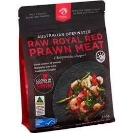 Better Choice Fisheries Australian Raw Royal Red Prawn Meat 300g