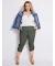 Autograph Woven 7/8 Double Layer Pants - Khaki - Womens Trousers - Size 20 - Ezibuy