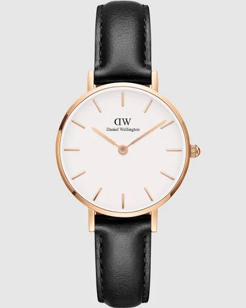 Daniel Wellington; Petite 28mm Sheffield Rose Gold White Watch ; Women