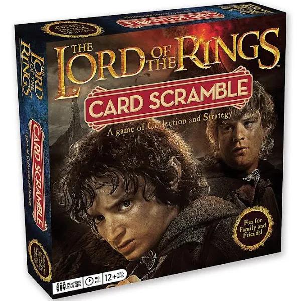 Lord of The Rings Board Game Card Scramble