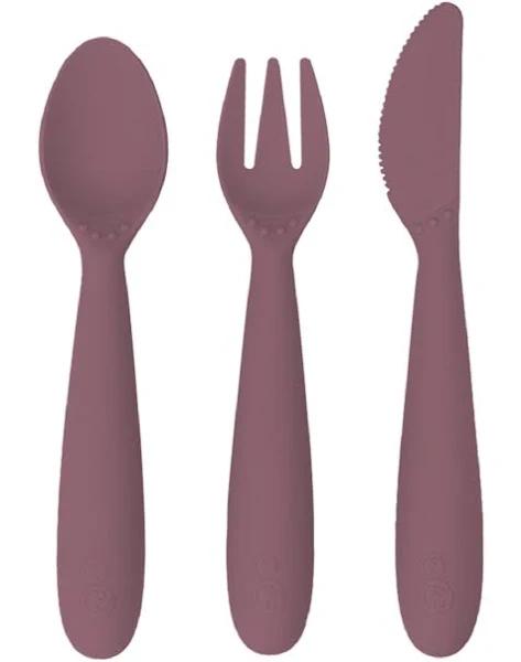 EZPZ Happy Utensils Mauve