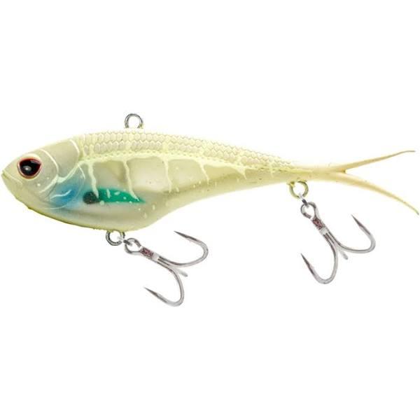 Nomad Design Vertrex Max 150mm 102g Soft Vibe Lure, White Glow