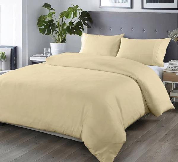 Royal Comfort Blended Bamboo Double Quilt Cover Set