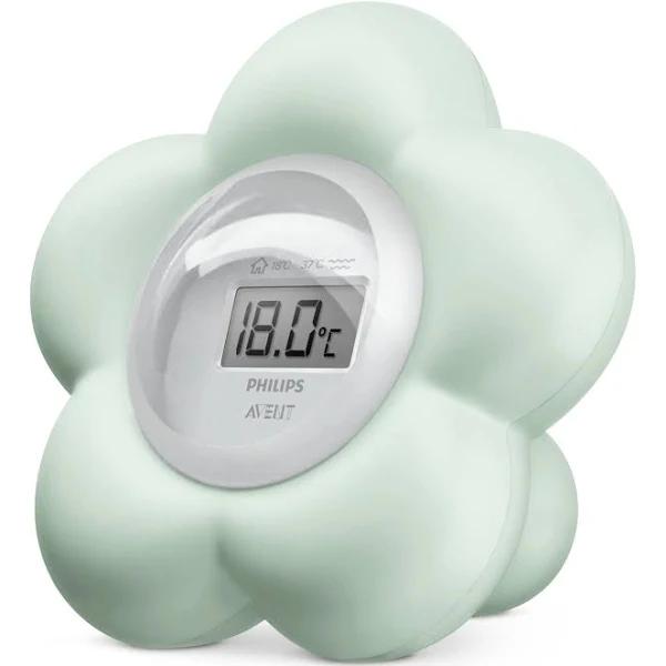 Avent Room & Bath Thermometer Green