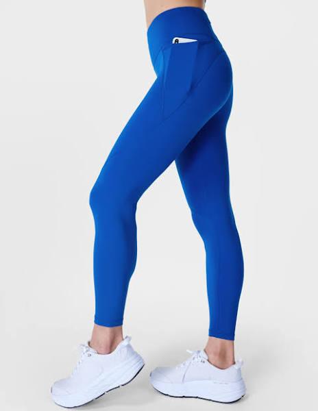 Sweaty Betty Power 7/8 Gym Leggings, Blue, Women's XS