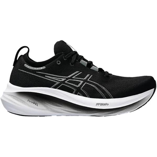 ASICS Gel-Nimbus 26 Wide | Distance Running Shoes | Men | Black | Size: 40.5