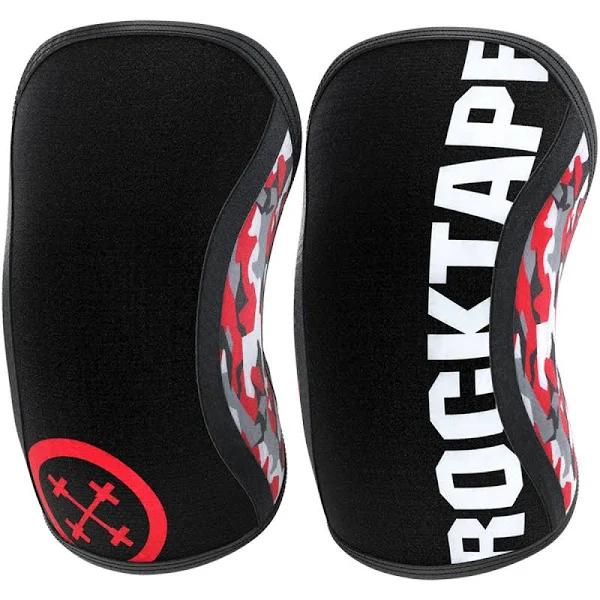 Rocktape Assassins - Competition Grade Knee Sleeves Small 5mm Red Camo