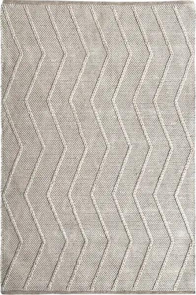 Zig Zag Cream Rug, 320x240cm