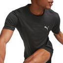 Puma Mens Favourite Heather Running Tee Black M @ Rebel Active