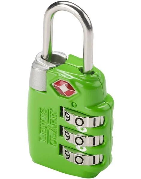 Lewis N Clark TSA Combination Lock - Green