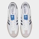 Adidas Samba OG Cloud White Night Indigo Shoes - Size 9 - Cloud White / Night Indigo / Gum