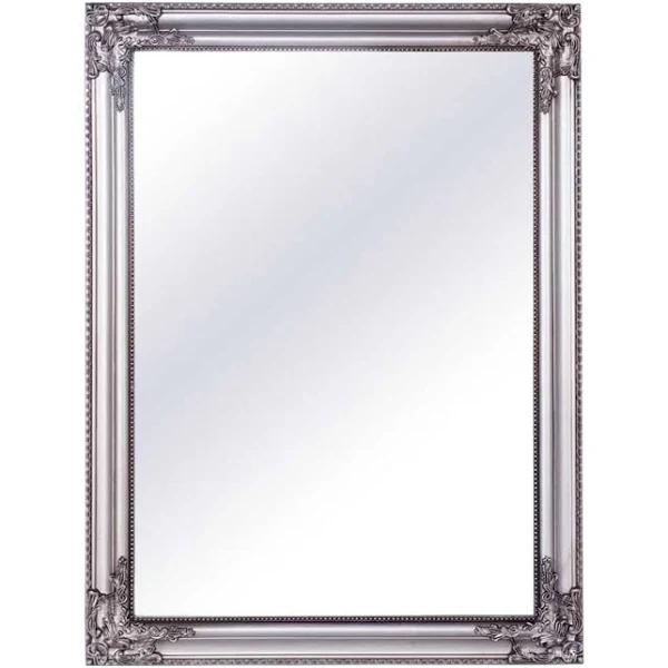 Willow Mirror Antique Silver 80x60cm