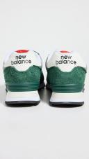 New Balance Green & Gray 574 Sneakers