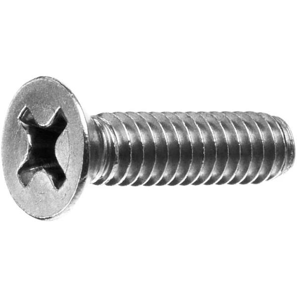 M2.5 x 0.45p x 5mm Metric Coarse Countersunk Phillips (PH1) Machine Screw Zinc Plated As 1427