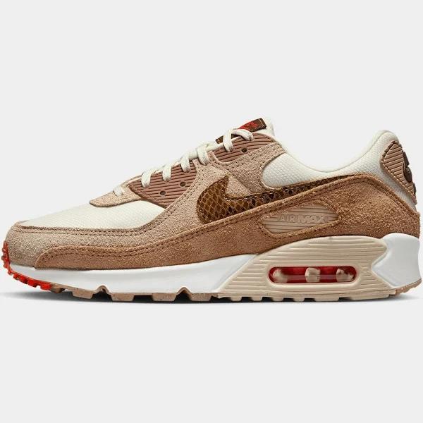 Nike Air Max 90 SE Pale Ivory Snakeskin Swoosh (Women's)