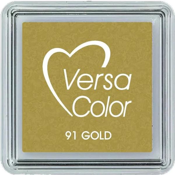 Tsukineko VersaColor Pigment Ink Pad Small - Gold