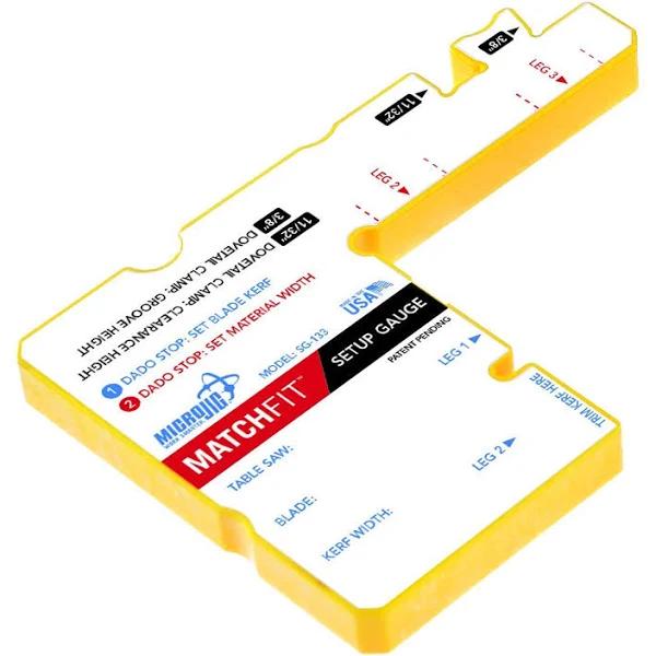 Microjig MatchFit Setup Gauge