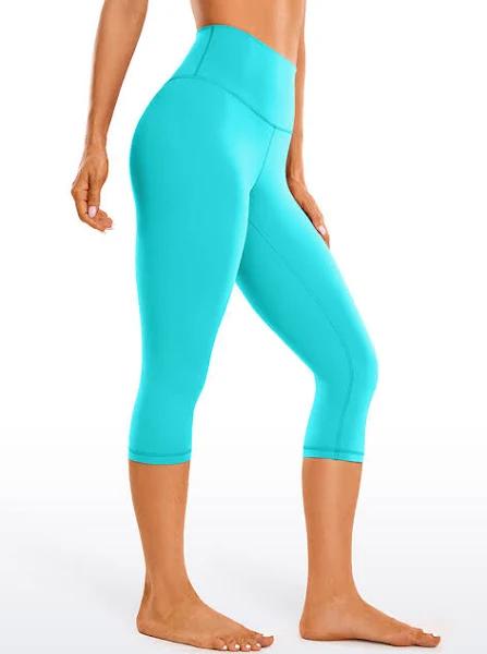 CRZ Yoga Women's Yoga Lounge High Rise Butterluxe Yoga Leggings 19'' Spectral Blue / XL