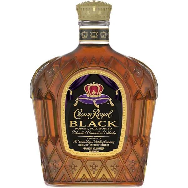 Crown Royal Black Canadian Whisky 750ml Bottle