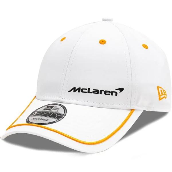 New Era 9Forty F1 Contrast Piping McLaren Auto White