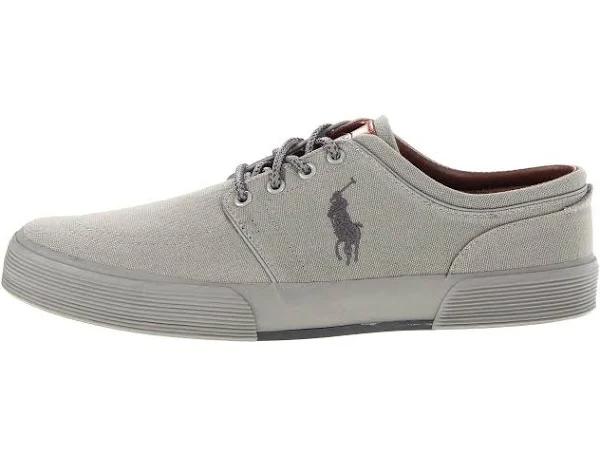 Polo Ralph Lauren Men's Faxon Low Shoe - Grey US Size 9