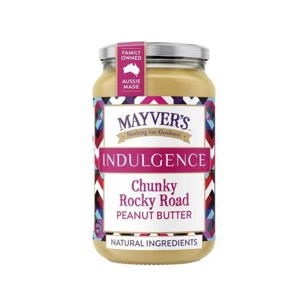 Mayver's Indulgence Chunky Rocky Road Peanut Butter 280g