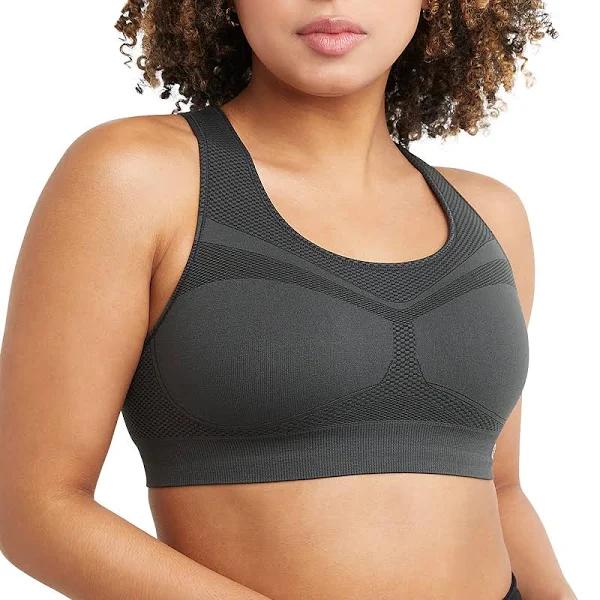 Champion 2900 Freedom Seamless Sports Bra - Asphalt, S