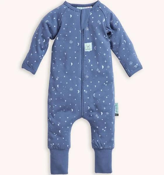 ergoPouch Long Sleeve Layer 1.0 TOG, Night Sky / Newborn