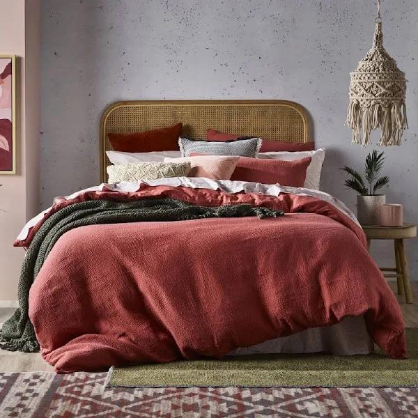 KOO Ella Textured Quilt Cover Set