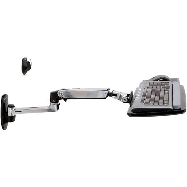 Ergotron LX Wall Mount Keyboard Arm - Keyboard/mouse arm mount tray