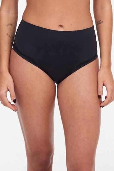 David Jones Chantelle Pure Light Full Brief in Black, Size Large