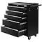 Giantz 5 Drawer Mechanic Tool Box Storage Trolley - Black