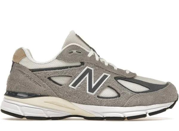 New Balance Gray Made in USA 990v4 Sneakers