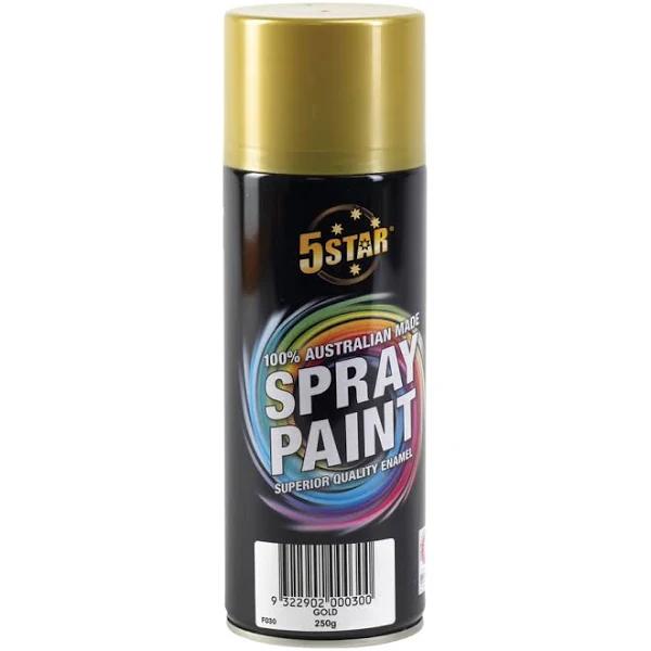 5 Star Spray Paint Gold