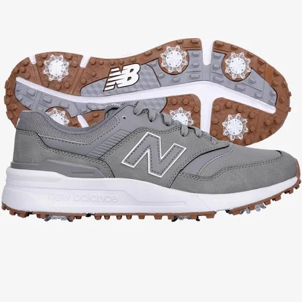 New Balance 997 Golf Golf Shoes - Grey - Size: 14 W