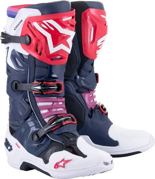 Alpinestars Tech 10 Supervented Boots Rainbow