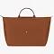 Tote Bag M Le Pliage Green Cognac Longchamp