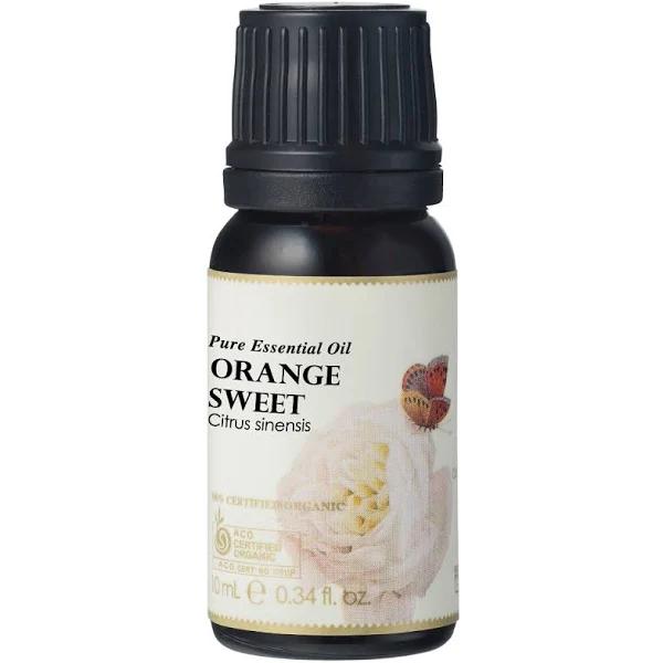 Ausganica Certified Organic Orange Sweet Essential Oil (10 ml)