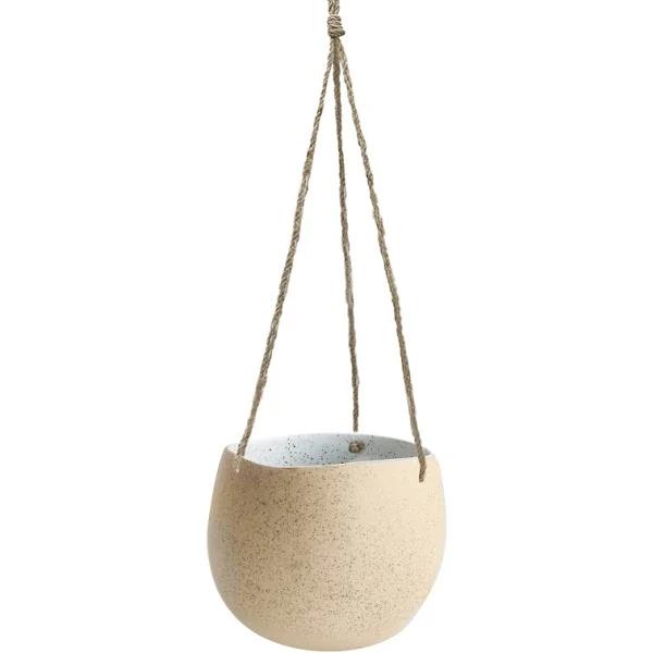 Robert Gordon Garden to Table Hanging Planter Large White