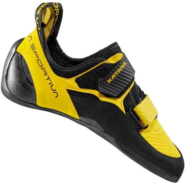 La Sportiva Katana Climbing Shoes Black Yellow - 40