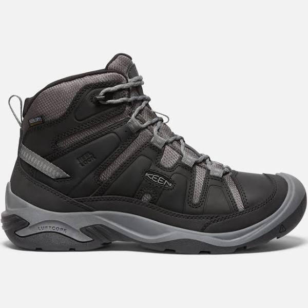 Keen Men's Circadia Mid Hiking Boots | Colour: black/steel Grey