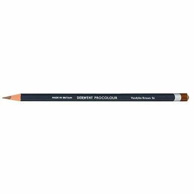 Derwent Procolour Pencil Vandyk Brown 56 x Carton of 6 : 2302488